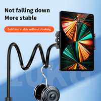 Support de téléphone portable flexible col de cygne en spirale métallique, solide et stable, pour tablette et téléphone portable, Nouveau modèle 2026