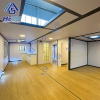 Maison mobile de luxe préfabriquée en conteneur extensible de 40 pieds sur 20 pieds, prête à l'emploi, avec 2, 3 ou 5 chambres, villa préfabriquée, maison portable