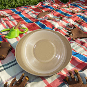 Tazón Desechable Biodegradable de Fibra Vegetal Orgánica de Cáscara de Arroz con Logotipo Personalizado, Ecológico para <span class=keywords><strong>Restaurantes</strong></span> y Fiestas - Product Image 3