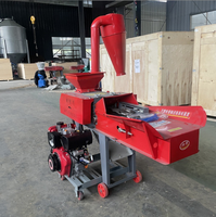 Nouvelle Unité Multifonctionnelle YUBINCHUANG 4T/H pour la Fabrication d'Ensileuses et le Traitement des Grains, Moteur Diesel/Essence, Acier au Carbone, Réduit les Coûts