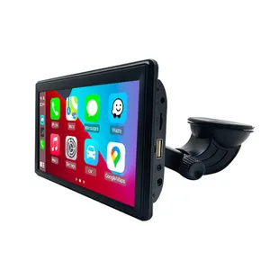 Krando 7 Inch Wireless Carplay Portable Universal Android Car Radio Multimedia Plug And Play Car Navigation GPS Touch Screen
