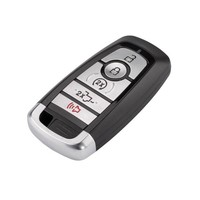 Clé intelligente Lonsdor FO3H-0D pour Ford, style 5 boutons, fréquence 902 MHz 868 MHz, télécommande universelle, compatible avec les puces ID46 ID49 pour K518