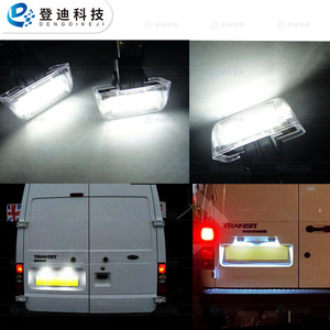 Luz de Matrícula para Ford Transit 4388111, LED Blanco Magnético PZ076, Carcasa Transparente - Product Image 4