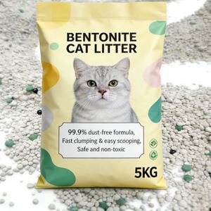 Litière pour chat Benjie OEM en gros, de qualité supérieure, écologique, à faible teneur en poussière, contrôle des odeurs, charbon actif, divers parfums, séchage rapide - Product Image 1