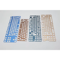Clavier d'usinage en aluminium OEM Dongguan personnalisé boîtier de clavier mécanique d'usinage CNC kit de clavier mécanique