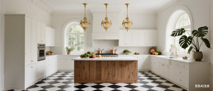 SANTOPOVA Armoires de cuisine modernes personnalisées, armoires intégrées pour cuisinière, comptoirs intégrés, vente en gros pour l'exportation - Product Image 6