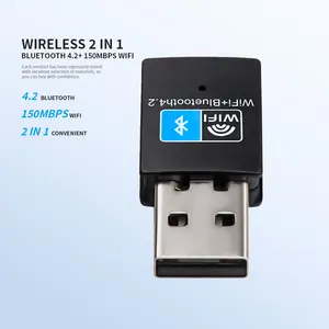 Cheap Wifi BT4.2 150Mbps Rtl8723bu Bluetooth Dongle For Laptop For Laptop Pc