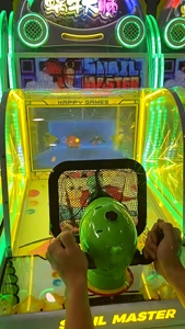 Máquina recreativa de pinball mini Snail Master operada con monedas, simulador de pistola de tiro, para parque de atracciones, 110V/220V, 1 jugador, hierro y plástico, para niños - Product Image 2