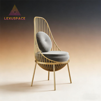 Fauteuil de loisirs moderne en cuir PU, durable, pour salon de manucure et coiffure, chaise client à usage commercial, siège de salon