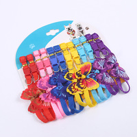 Collier pour animaux de compagnie avec nœud, accessoire de collier à nœud papillon coloré pour animaux de compagnie, collier réglable pour animaux de compagnie