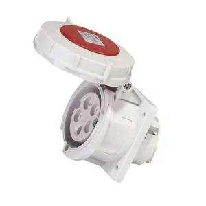 Saipwell Abs Ip67 5P 63a Cee/Iec Industrie Socket Met Directe Invoeging Waterdichte Outdoor AC Stopcontact Vrouw