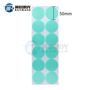 Ruban adhésif PET Paster anti-poussière pour lentille de tête Laser sans colle gauche protection anti-poussière isolation résistante à la chaleur Dia38/50/60mm - Product Image 5