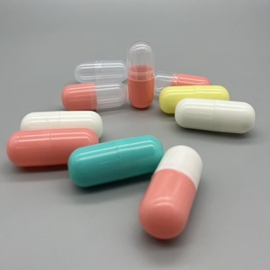 Hot Selling 2.5*6Cm Kleurrijke Plastic Lege <span class=keywords><strong>Capsules</strong></span> Die Speelgoed Twist Ei Tijdcapsules Voor Decoratieve Geschenken