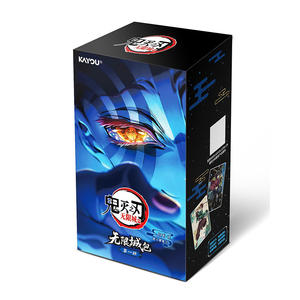 48 Boîtes Version US Kayou Demon Slayer Card Kimetsu No Yaiba Infinity Castle Movie Card 001SEA Anime Live <span class=keywords><strong>Streaming</strong></span> Room Vente en Gros - Product Image 2