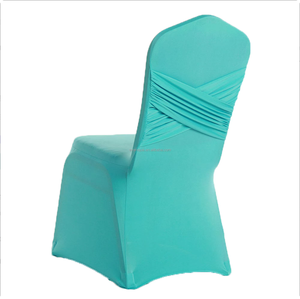 Funda Elástica Lavable de Poliéster y Spandex para Silla de Playa, Banquete o Boda, con Lazo en la Parte Posterior, en Varios Colores - Product Image 2