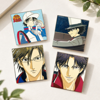 Épinglette en émail personnalisée, personnage d'anime classique japonais, épinglette en métal émaillé, badge de revers personnalisé, épinglette de collection pour cadeau d'anime