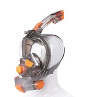 Masque de plongée intégral neuf, étanche, anti-buée, avec tube respiratoire entièrement sec, équipement de plongée