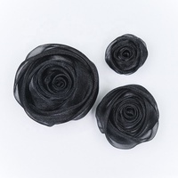 Accessoires de vêtement DIY, dentelle en organza, applique florale 3D, patch LT2682A