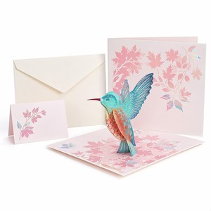 3D Pop Up Bird Greeting <b>Card</b> Paper Folding <b>Card</b> Custom Printed Holiday Birthday <b>Gift</b> <b>Card</b> - Product Image 5