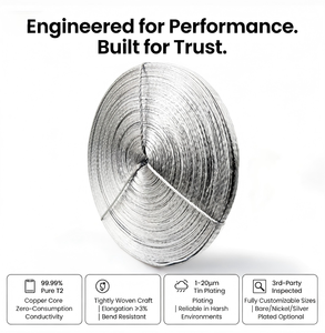 25 metri di filo intrecciato in rame stagnato flessibile da 4 mm2 dia0.15mm - Product Image 3