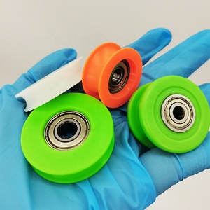 Đồ Nội Thất Cửa Trượt Con Lăn Bánh Xe Trên Hướng Dẫn Nylon Bánh Xe Cửa Trượt Con Lăn Cho Cửa Gỗ 8x32x10 mét - Product Image 2