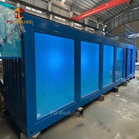 Piscine modulaire extérieure toutes saisons avec système de pompe à chaleur en option