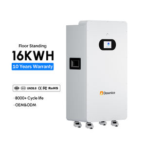 Sistema de Almacenamiento de Energía Solar Fuera de la Red Dawnice Home, Batería de Litio LiFePO4 de 51.2V 16kWh, Montaje en Pared, Salida de 5-10Kw - Product Image 1
