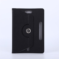 Housse universelle pour tablette 11 10 9 8 7 pouces, anti-chute, avec crochets aux quatre coins, rotation à 360°, étui en cuir à trois trous, multicolore pour