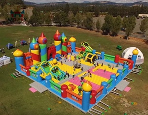 Trò Chơi Công Viên Bơm Hơi Công Viên Chủ Đề Bơm Hơi Công Viên Giải Trí Bơm Hơi Lớn Nhất Trong Nhà Ngoài Trời - Product Image 2