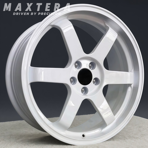 Kustom 5x120 5x112 tempa Volk balap Te37 SL roda untuk BMW M340i M2 F87 M3 F80 G80 E92 M4 F82 Tesla Model <span class=keywords><strong>3</strong></span> vw Golf Alloy Rims - Product Image 2