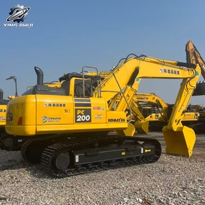 รถขุดตีนตะขาบ Komatsu PC200 มือสอง ขนาด 20 ตัน บุ้งกี๋ 1 ลบ.ม. ของแท้จากญี่ปุ่น รถขุดก่อสร้างขนาดกลาง ชั่วโมงการใช้งานต่ำ สภาพดี - Product Image 3