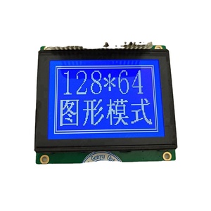 Độ tương phản cao STN màu xanh <span class=keywords><strong>LCD</strong></span> 20 pinout ST7920 st7921 đơn sắc <span class=keywords><strong>128x64</strong></span> đồ họa hiển thị <span class=keywords><strong>Module</strong></span> 12864 dots 78x72x12.2mm 12 giờ - Product Image 6