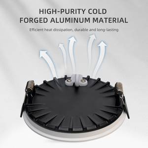 Paneles <span class=keywords><strong>LED</strong></span> Redondos OKELI de <span class=keywords><strong>8w</strong></span> 15w 22w SMD 220-265V para Techo Empotrado - Product Image 3