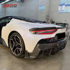 Difusor trasero de fibra de carbono seco de alta calidad para 2020-2023 <span class=keywords><strong>Maserati</strong></span> <span class=keywords><strong>Mc20</strong></span> difusor de parachoques de coche modificado estilo PT mejorado - Product Image 5
