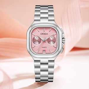 Montre multifonctionnelle carrée Parrot - Montre de luxe pour homme avec calendrier - Vente en gros d'usine Montre à quartz - Product Image 1