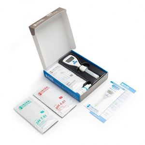 เครื่องวัดค่า pH นม HANNA Instruments รุ่น HI981034 เครื่องวัดความเป็นกรดแบบดิจิตอล ช่วงการวัด 0.00-12.00 ปรับเทียบอัตโนมัติ พร้อมระบบชดเชยอุณหภูมิ HI9 - Product Image 2