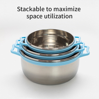 Boîte à lunch en acier inoxydable grande capacité OEM d'usine, avec couvercle hermétique, pour la conservation des aliments frais et le stockage au réfrigérateur pour bébé