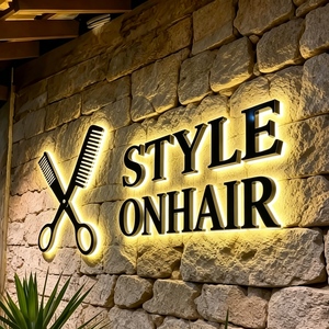 Letrero Luminoso Personalizado con Letras LED para Negocios, Logotipo de Tienda, Publicidad, Letrero Electrónico Acrílico Iluminado con <span class=keywords><strong>Alfabeto</strong></span> 3D - Product Image 1