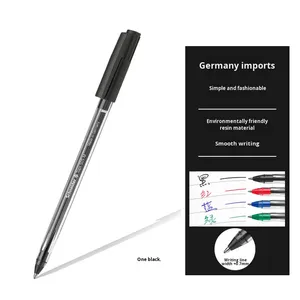 Nhựa Rõ Ràng Trong Suốt Đức 505M Dầu 0.7Mm Đầy Màu Sắc Màu Đỏ Màu Xanh Lá Cây Màu Xanh Đen Bi Cho Văn Phòng Hàng Ngày Sử Dụng - Product Image 6