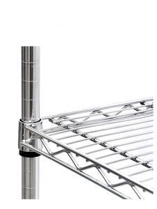 מותאם אישית חוט פלדה אור דו צדדי מדפים אבק אפוקסי freesthanding אפוקסי אחסון מצופה מדפי אחסון מסחרי הבית מסחרי - Product Image 5