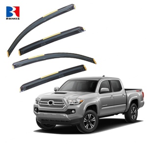 Viseras para Ventanas de Toyota Tacoma, Corolla y Tundra |   Parasoles para Ventanas de Coche |   Accesorios Deflectores de Viento para Humo - Product Image 5