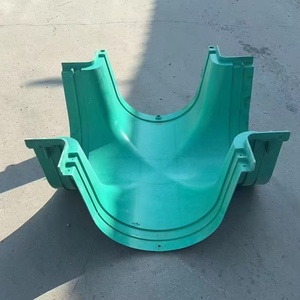 Sợi thủy tinh kênh nước tiêu chuẩn cao đất nông nghiệp thủy lợi máng chuyển hướng máng, mương thoát nước thải, hình chữ U máng nhựa - Product Image 3