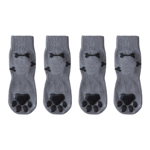 Zapatos y Calcetines para Mascotas <span class=keywords><strong>de</strong></span> Algodón Transpirable y Cómodo, Zapatos para Perros con Suela Suave Antideslizante, Protectores <span class=keywords><strong>de</strong></span> Patas para Perros, Calcetines para Mascotas para Todas las Estaciones - Product Image 6