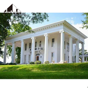 QUYANG بناء ديكور داخلي فاخر كبير منحوت يدويًا أعمدة يونانية من الحجر الطبيعي عمود روماني رخامي طبيعي - Product Image 4