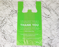 Sacs de courses en plastique personnalisés, réutilisables, recyclables, en HDPE de qualité alimentaire, best-seller, sacs de remerciement