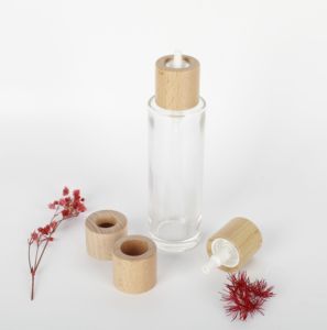 IBELONG Tapas de Plástico Estilo Bambú de 18 mm con Rosca para Botellas, Frascos y Viales de Vidrio, 100 Unidades MOQ, Cierres para Envases - Product Image 5