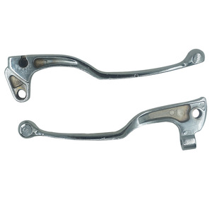 Aluminum Brake And <b>Clutch</b> Levers For Yamaha Yz80 Yz125 Tw200 Xt Ttr25 Off Road Motorcycle Cable Actuated <b>Silver</b> - Product Image 1
