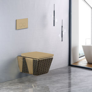 WC mural de haute qualité, nouvelle conception, meilleur WC mural en céramique, vente en gros - Product Image 4