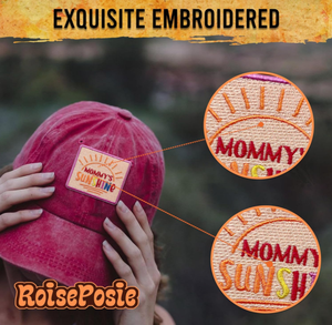 Patch Ricamata 'Raggi di Sole di <span class=keywords><strong>Mamma</strong></span>' per la Festa della <span class=keywords><strong>Mamma</strong></span>, Adesivi Ricamati Termoadesivi/Cucibili per Vestiti, Zaini, Cappelli, Jeans - Product Image 2