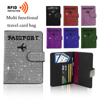 Porte-cartes et porte-certificats en polyuréthane, luxe minimaliste et serein, avec rangement de voyage multifonctionnel
